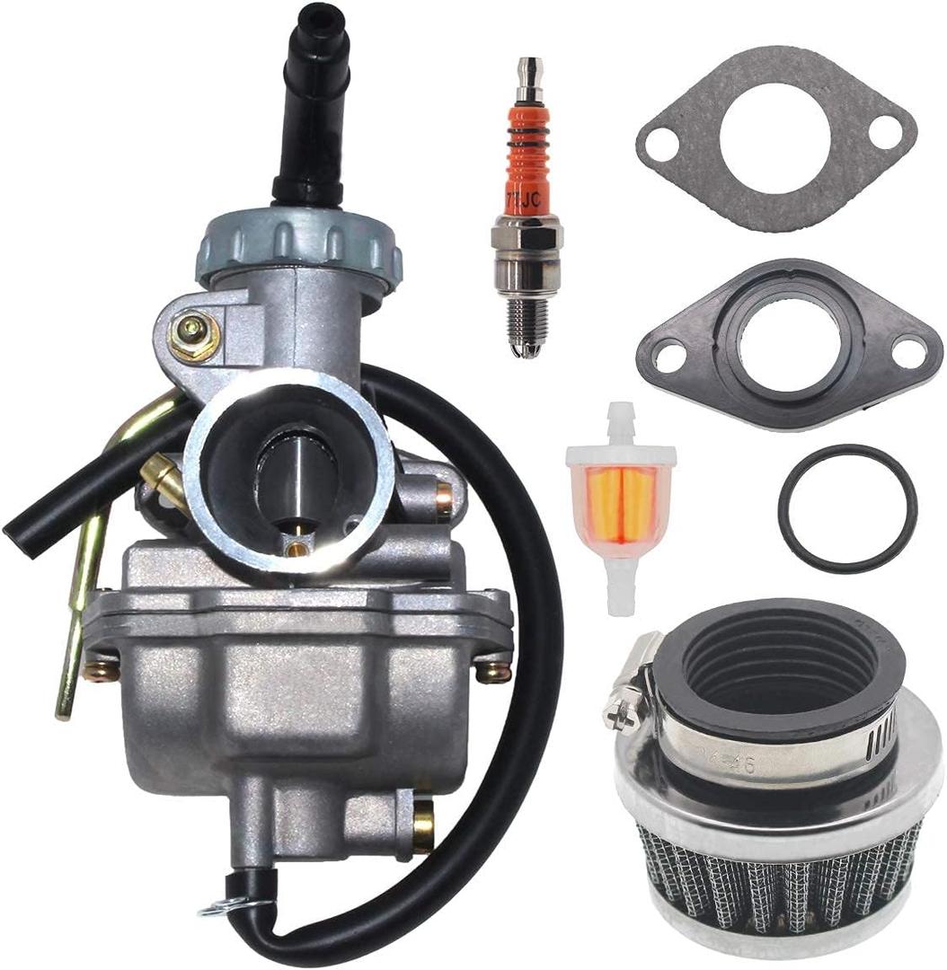 PZ20 Carburetor For TaoTao Baja 50cc 70cc 90cc 110cc 125cc Chinese Quad 4 Stroke ATV 4 Wheeler Go Kart Dirt Bike