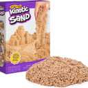 Kinetic Sand, 5.5lbs (2.5kg) Natural Brown Play Sand, Bulk Box for Arts and Crafts, Sandbox (Packaging May Vary), Moldable Sensory Toys, Ages 3 and up