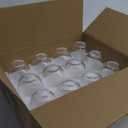 Stemless Wine Glasses Set of 12, 15 Ounce Smooth Rim Standard Wine Glass Tumbler for Red, White Wine, Dishwasher Safe