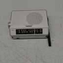 Sangean PR-D6WH AM/FM Compact Analog Portable Radio (White)