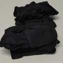 INNERSY Womens Underwear Cotton Hipster Panties Regular & Plus Size 6-Pack (Medium, Black)