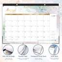 3 x Desk Calendar 2026-2027 - Calendar 2026-2027 from July 2026 - December 2027, 17" x 12", Calendar Wall/Desk 18 Month with Protector Corner, Large Blocks