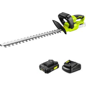 SnapFresh 20V Cordless Hedge Trimmer - 22" Dual-Action Blade,Electric Bush Trimmer,2.0Ah Battery & Fast Charger Included