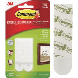MMM172014PKES - Command Communications, Inc Commandtrade; Medium Picture Hanging Strips