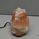 WBM LLC Himalayan Glow Natural Pink Salt Lamp, Crystal Salt Lamp Night Light with (ETL Certified) Brightness Control Dimmer Switch, Wooden Base & Salt Lamps Bulb | 6-8 LBS, Model Number: 1001