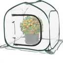 Mini Transparent Pop Up Greenhouse for Indoor and Outdoor Backyard Gardens - Portable Large Space and Durable