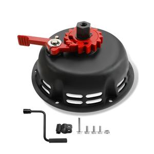 Upgrade Easy Quick Fast Pull Start Recoil Starter Assembly Fit for Predator 212, Coleman CT200U 200cc B200R Mini Bike, Pull Cord Start Honda 6.5HP GX160 196 Hisun Engine KT196 Go Kart, Black