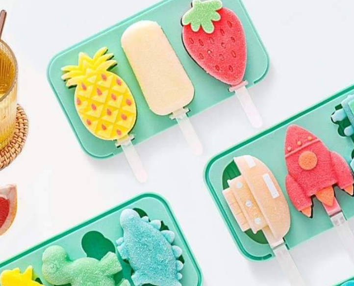 SILICONE FRUIT POP MOLD 2PCS