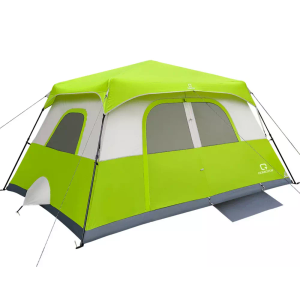 QOMOTOP Camping Tent 8-Person Instant Cabin Tent - QTIC06  Green