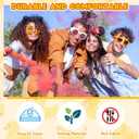 Soulchen 48 Pcs Duck Inspirational Silicone Wristbands, Yellow Gradient Motivational Quote Rubber Bracelets, Unisex Stretchy Wristbands with Uplifting Messages for Gift, Party, Decoration, 3 Styles