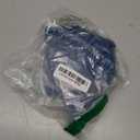 LULUSILK Mulberry Silk Lined Sleep Cap, No More Frizzy Tangled Hair, Stay On All Night Silk Hair Wrap for Sleeping with Adjustable Strap, Silk Bonnet for Women and Men, Bijou Blue, Pack of 1