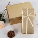 Aimyoo Gold Metallic Wrapping Paper Roll - 17 Inches X 60 Feet, Matte Solid Gold Color Paper for Birthday, Christmas, Wedding, Baby Shower, Holiday, Bridal Shower