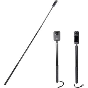PellKing Long 77inch Invisible Selfie Stick for Insta360 ONE X5,X4, X3, X2, X, Insta360 ONE R, RS, DJI OSMO 360,GoPro Max, Insta 360 Camera 1/4" Extended Monopod Pole