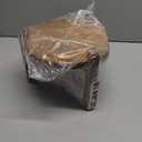 TableCraft12654 Acacia Wood Stand for Glass Beverage Dispensers, Beverage Holder, 10" Dia x 8" H, Raises Dispenser 6-3/4", Ideal for Catering & Restaurants