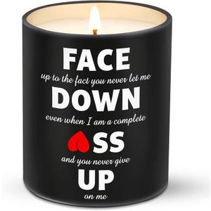 Gifts for Wife from Husband - Valentines Day Gifts for Her Wife, Girlfriend, Women - Anniversary, Birthday Gift for Wife, Girlfriend - Wife Birthday Gift Ideas, Funny Valentines Wife Candle 10OZ