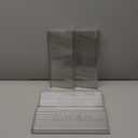 Spice Drawer Organizer, 4 Tier- 4 Pack Clear Acrylic Drawer Seasoning Organizer, Expandable From 11'' to 22'' Kitchen Spice Rack Organizers and Storage for Drawer (Jars not included)