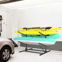 WALMANN Garage Kayak Rack, Heavy-Duty Metal Kayak Storage Rack Adjustable Freestanding Kayak Stand, Large, Style: 4 Tier for 4 Kayaks