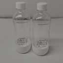 Soda Bottle, Suitable for Carbonated Water and Sparkling Water, BPA Free, Reusable and Filled Food Grade PET Plastic Made Soda Water Bottle (2 Pack, 1 Liter)