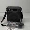 Karaoke Machine, Portable Bluetooth Karaoke Speaker with 2 Wireless Microphones, PA System for Adults Kids with LED Lights & Echo Adjustment, Supports TWS/TF/USB/AUX for Home Party (T03-2 MICS)