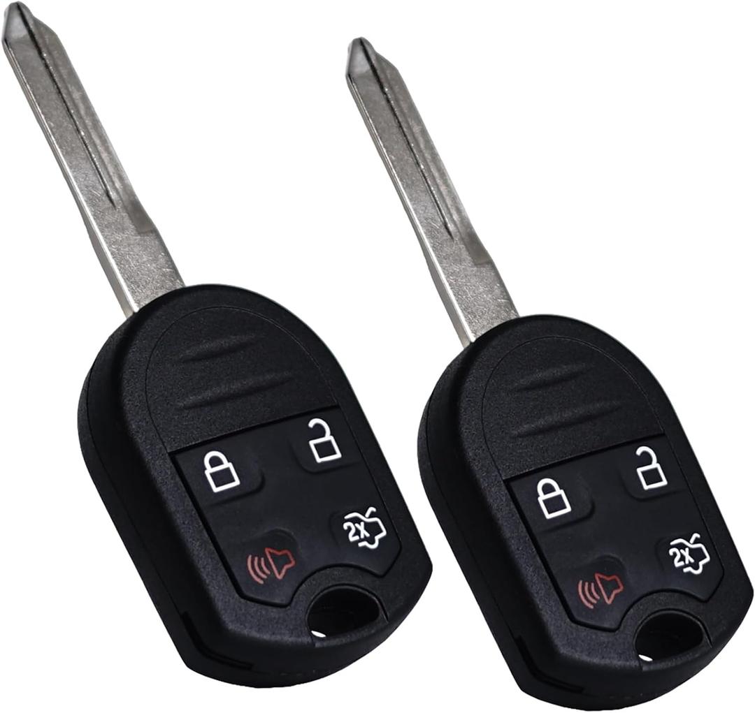 SUPALAND Car Key Fob Replacement Fits for Ford Explorer 2001-2015 Mustang Expedition Edge Focus Taurus Escape Flex Fusion Lincoln Navigator CWTWB1U793 Keyless Entry Remote OUC6000022 164-R8073