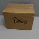 DELLING Soy Sauce Dish 4 Oz Dipping Bowls Set of 6, White Porcelain Dip Bowls - Small Ceramic Bowls for Condiment Ketchup BBQ Charcuterie, Stackable Dishwasher Safe