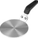 Induction Hob Converter Plate, Grourarty Induction Adapter Plate for Moka Pot, Hot Heat Diffuser Plate for Coffee, for Espresso Maker 13cm (5inch)