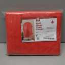 ZOBER Upright Christmas Tree Storage Bag With Drawstring Hem- Fits 7.5 Ft Trees - Plastic, Waterproof Christmas Tree Bag For Storage Box For Xmas - Strong, Durable Handles - Red