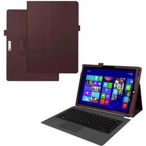 Tablet Cover for Microsoft Surface Pro 3rd 4th 5th 6th 7th Gen 12.3"(2014 2015 2017 2018 2019 Release), Ultra Slim Folio Stand Leather Case for Microsoft Surface Pro 3/4/5/6/7 (Brown)