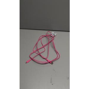 Cell Candy Pink Cable 10Ft or USB to Lightning