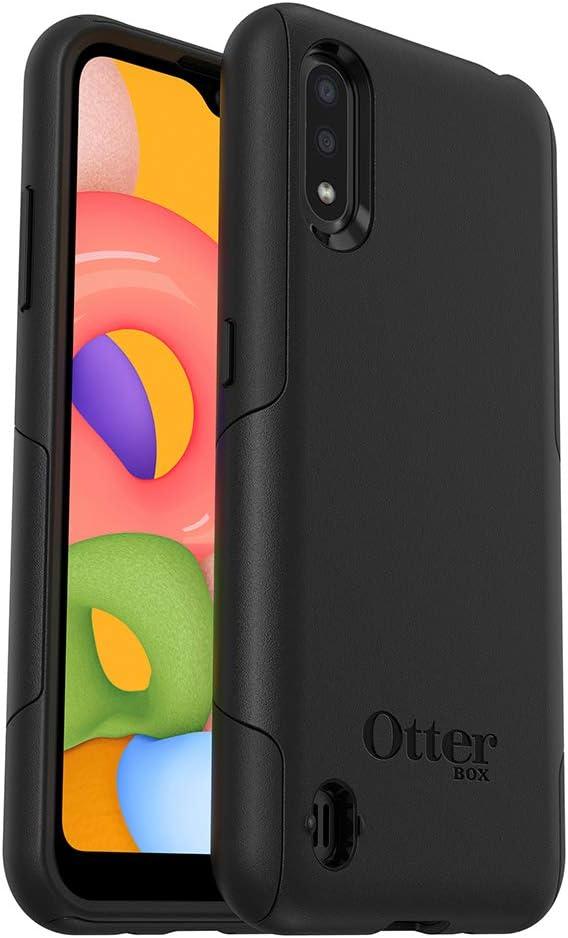 OtterBox Samsung Galaxy A01 Commuter Series Lite Case - Black, Slim & Tough, Pocket-Friendly, with Open Access to Ports and Speakers (no Port Covers)