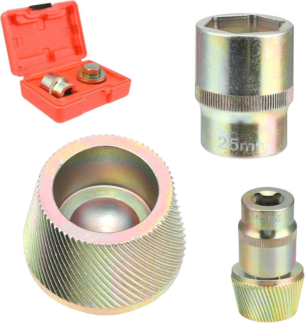 1.5" Bathtub Drain Remover Tool, Silver Plating Coating Tub Drain Extractor with 1inch Socket, Remove The Old, Broken, Stubborn, Rusted Drain Tub Bathtub Stopper, Strong Grab Plumbing