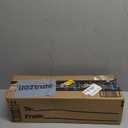 Curtain Rod 2 Pack, HOTOZON Heavy Duty Curtain Rods for Windows 32 to 58 Inch, Decorative Single Drapery Rod with Diamond Finials, Black