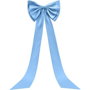 Large Satin Bow for Backdrop, 75" x 18" Giant Bow Ribbon Tie for Themed Room Wall Decor Ormanents Door Wedding Engagement Bachelorette Shower Bridal Christmas Tree Decoration (Blue, 18x75 Inches) Large Satin Bow for Backdrop, 75" x 18" Giant Bow Ribbon Tie for Themed Room Wall Decor Ormanents Door Wedding Engagement Bachelorette Shower Bridal Christmas Tree Decoration (Blue, 18x75 Inches)