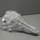 Solar Christmas Pathway Lights Outdoor Decorations, Solar Powered Snowflake Lights, Waterproof Xms Garden Stake Lights Outdoor Christmas Decorations for Patio Yard Porch Lawn, 4 Pack(White)