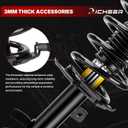 Richeer Front 2 PCS Strut Assembly Compatible with 2014-2019 Escape, Shock Absorber Front with Coil Spring Steel Replacement 172750 172751