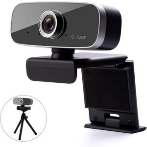Auto Focus HD Video Webcam Stereo Microphone Privacy Cover Plug & Play Tripod Stand