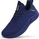 Feethit Women's Running Shoes Tennis Walking Shoes Slip on Sneakers Lightweight Gym Shoes for Workout Work Travel Athletic (39, Navy Blue)