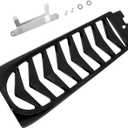 Lower Front Chin Spoiler Black Air Dam Fairing Cover for Harley Softail Street Bob Breakout Fat Bob 2018-2024 (Black)