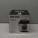 AROMA Digital Rice Cooker, 4-Cup (Uncooked) / 8-Cup (Cooked), Steamer, Grain Cooker, Multicooker, 2 Qt, Stainless Steel Exterior, ARC-914SBD