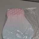 YIWEI Ergonomic Mouse Pad with Wrist Support - Gel Memory Foam Mouse Mat for Computer Keyboard & Laptop - Non-Slip Base, Pain Relief for Home Office & Gaming - Aurora/Northern Lights (Blue and Pink Contrast)