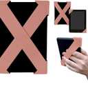 2 x Strapsicle Hand Strap for Kindle Accessories Comfy Silicone Grip Alternative to Case or Cover Fits Basic 11th/12th Gen & 2022 Kobo NIA - Small - Caramel