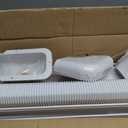 3" 19Ft Mini Split Line Set Cover, PVC Ductless Air Conditioner Decorative Pipe, Pump Covers, AC Line Cover Kit, for Outside Units Air Conditioners & Heat Pumps, All in One Set