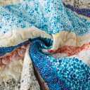NEWLAKE Quilt Bedspread Sets - West Coastal Pattern Reversible Coverlet Set, King Size