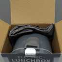 Electric Lunch Box Food Heater for Adults 80W Portable Food Warmer for Car/Home 1.5L Heated Lunch Box for Adults, 12V/24V/110V Loncheras para Hombres de Trabajo lonchera elctrica porttil (Gray)