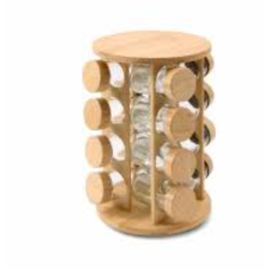 Core kitchen bamboo spice rack organizer