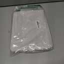 Heavy Duty Vinyl Tablecloth with Flannel Backing Waterproof Oil-Proof Plastic Table Cloth Stain-Resistant Wipeable Rectangle or Square Table Cover for Indoor and Outdoor (Beige Striped,54x54 Inch)