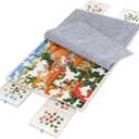 BZseed 1500 Pieces Detachable Puzzle Board with Drawers and Cover, Removable Design Puzzle Tables with Drawers