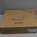 SENSARTE Nonstick Frying Pan Skillet with Lid, 13.3 Inch Large Deep Frying Pan, 6 Qt Non Stick Saute Pan with Cover, Induction Pan, Healthy Non Toxic Cooking Pan with Helper Handle, PFOA PFOS Free (Classic Black)