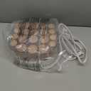 Conair Double Ceramic Hot Rollers for Long, Medium, and All Hair - Hair Curler - Hair Roller Clips Included - 1/2 inch, 3/4 inch, and 1 inch Rollers (20 Piece Set, Tan)