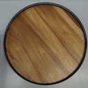 Rustic Red Door Co. Wooden Lazy Susan Turntable - Spinning, Solid Wood Lazy Susan Organizer - Turntable for Table Top/Counter Top - 360 Rotating Swivel (16", Quarter Sawn Oak Wood, Michaels Stain)